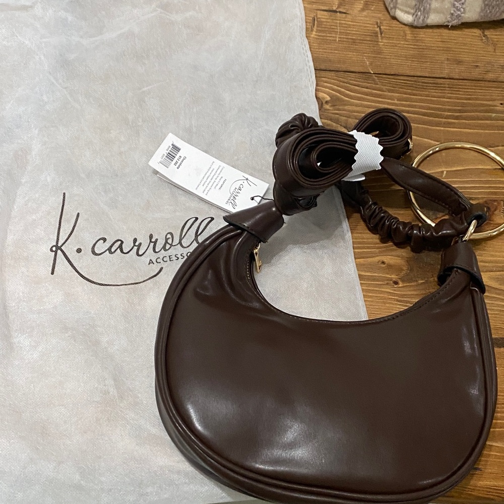 K. Carroll Brown Handbag